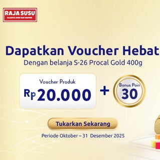 Wyeth Nutrition Raja Susu Bonus Poin Gold 400g 2025