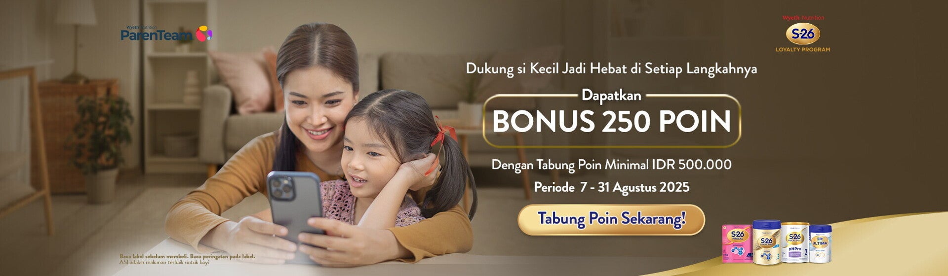 Syarat dan Ketentuan Program Dukung Belajar Pintar A - Agustus