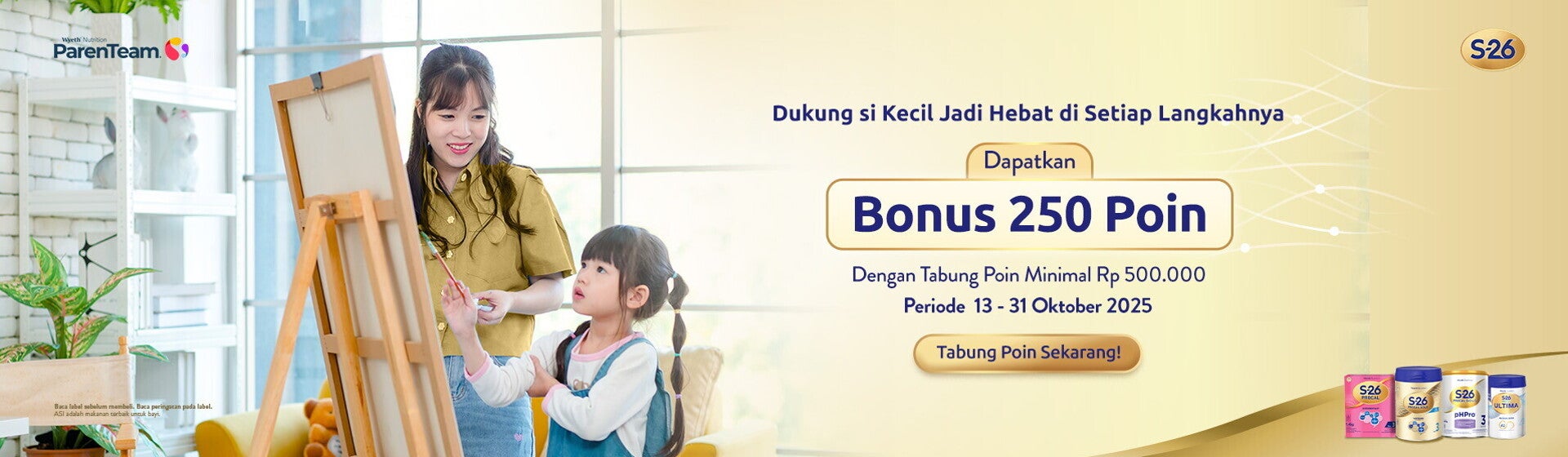 SYARAT DAN KETENTUAN WYETH - Dukung Belajar Pintar A (“PROGRAM”) OKT 2025